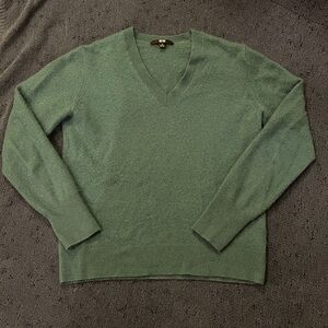 Uniqlo Cashmere Sweater Teal Womens Medium